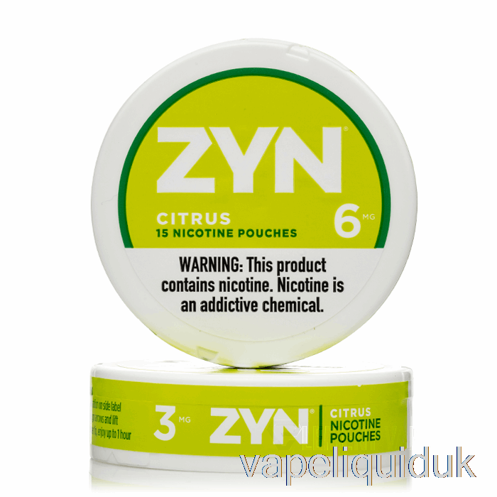 ZYN Nicotine Pouches - CITRUS 3mg (5-PACK) Vape Liquid